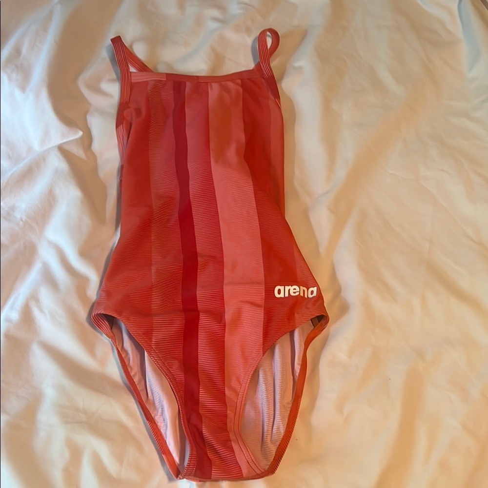 Arena Blended Line Light Drop Back Swimsuit